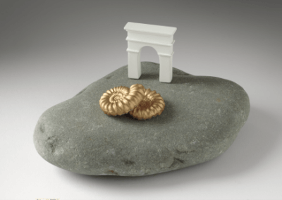 Take the Pebble is a series of conceptual sculptures by Akane Takayama.